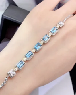 Natural Topaz Classic Bracelet