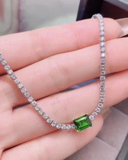 Natural Diopside Delicate Bracelet