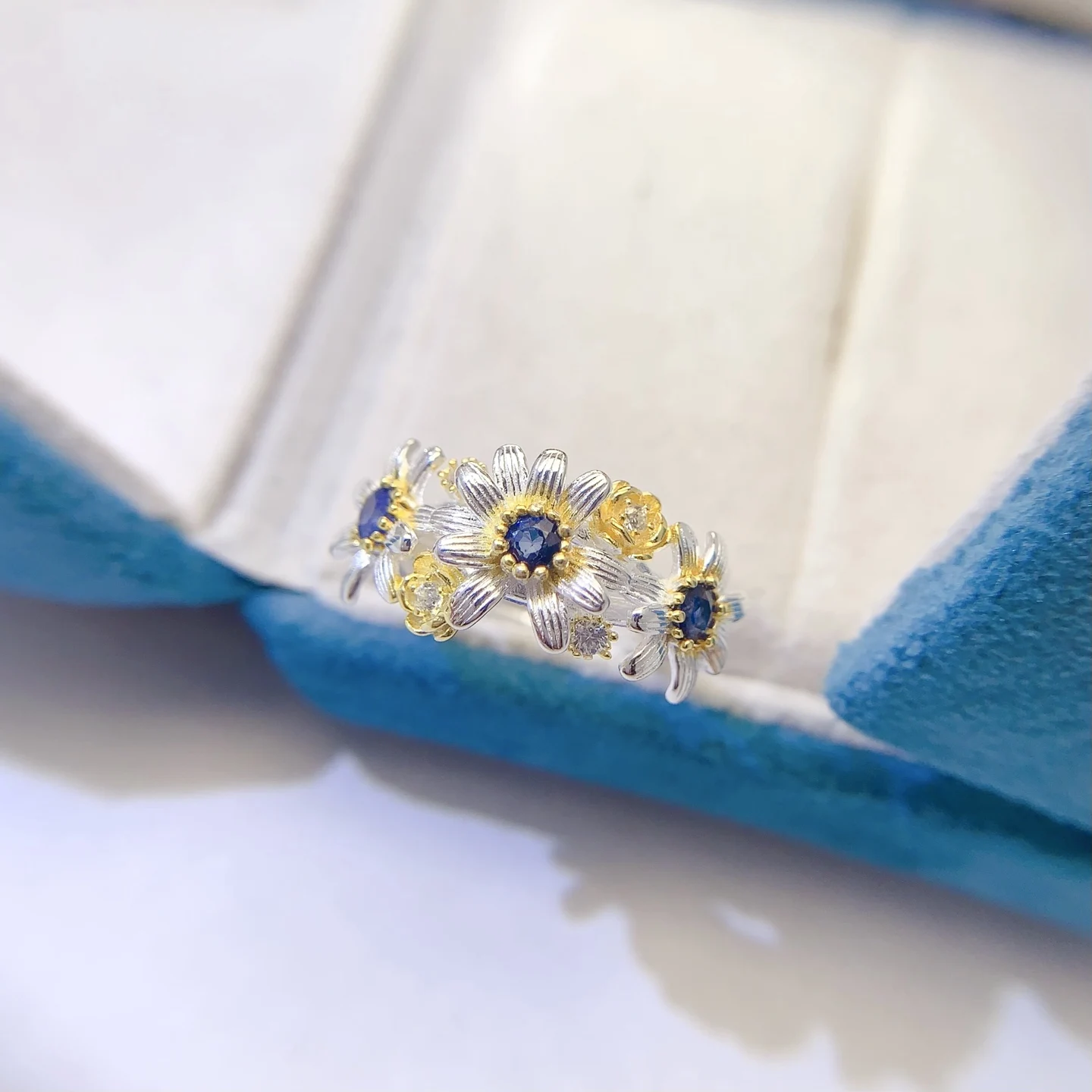 Natural Gemstone Art Deco Ring - view 1