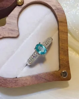Natural Apatite Vintage Style Ring