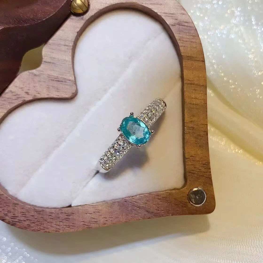 Natural Apatite Vintage Style Ring - view 1