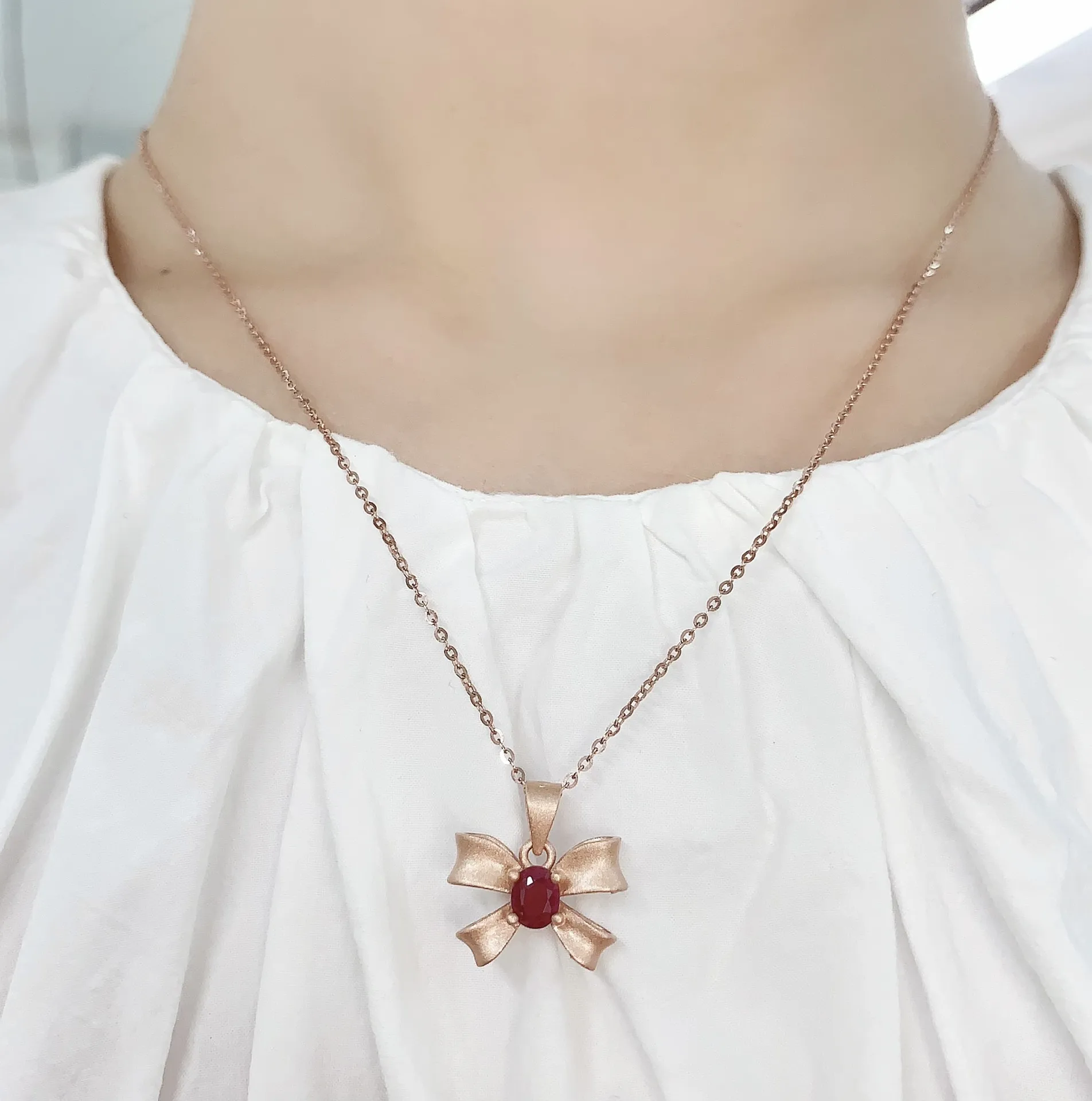 Natural Ruby Elegant Jewelry Set - view 4
