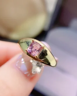 Natural Spinel Vintage Band Ring