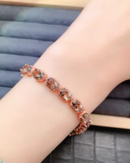 Natural Citrine Luxury Bracelet