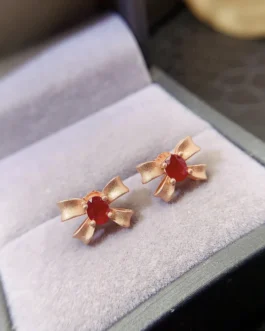 Natural Ruby Elegant Jewelry Set