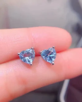 Natural Topaz Mini Stud Earrings