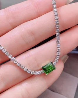 Natural Diopside Delicate Bracelet