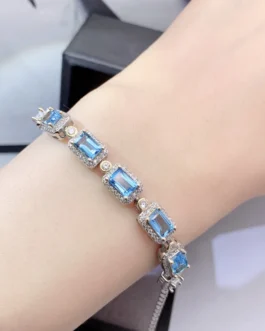 Natural Topaz Classic Bracelet