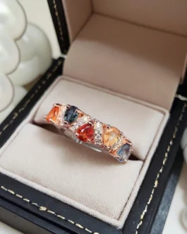 Natural Sapphire Classic Band Ring
