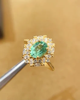Natural Gemstone Dual Colour Ring