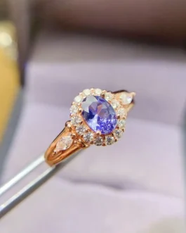 Natural Tanzanite Statement Ring