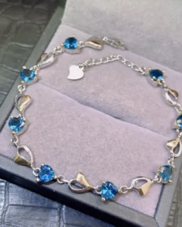 Natural Topaz Luxury Bracelet