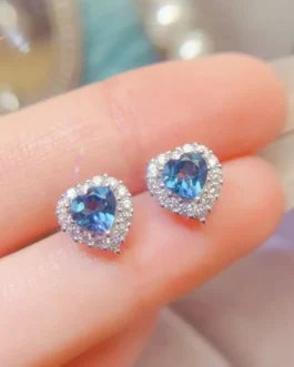 Natural Topaz London Stud Earrings