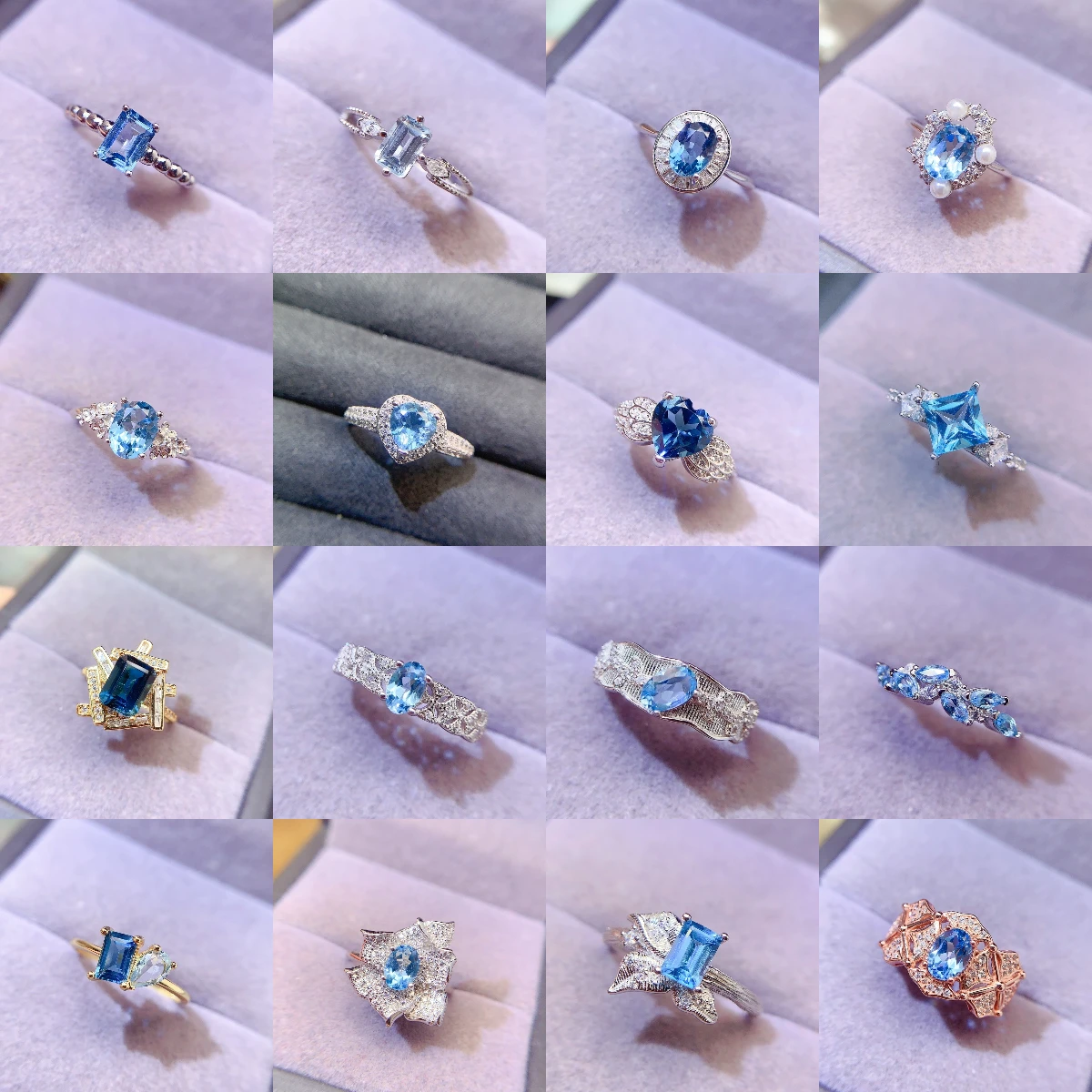 Natural Topaz Oval Earrings - view 4