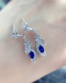 Natural Sapphire Classic Stud Earrings