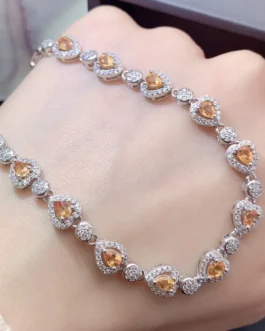 Natural Sapphire Luxury Bracelet
