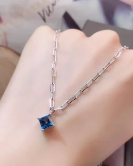 Natural Topaz Dainty Pendant