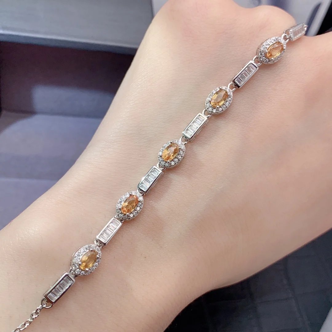 Natural Sapphire Sparkle Bracelet - view 1