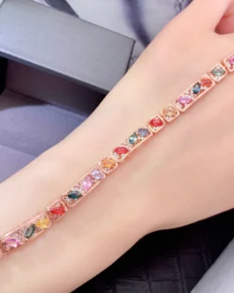Natural Sapphire Graceful Bracelet