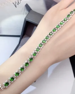 Natural Diopside Luxury Bracelet