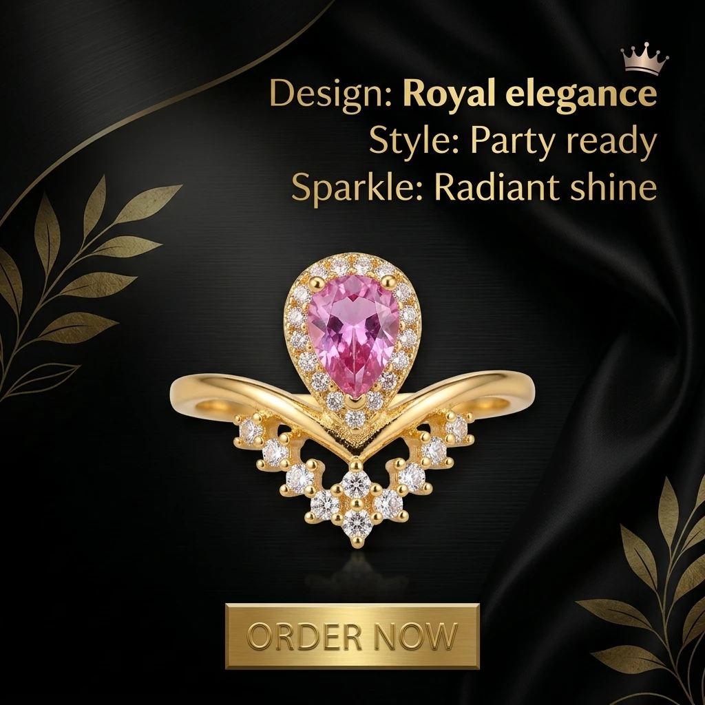 Natural Spinel Rhodium Band Ring - view 1