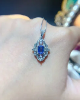 Natural Tanzanite Elegant Jewelry Set