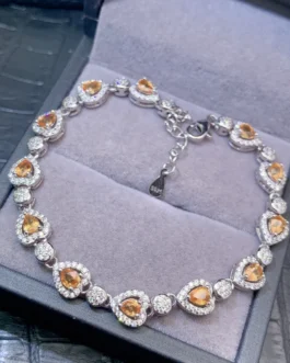 Natural Sapphire Luxury Bracelet
