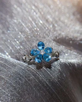 Natural Gemstone Classic Ring