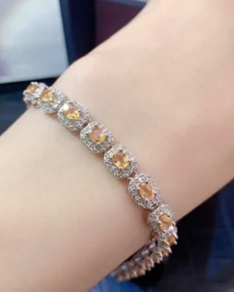 Natural Sapphire Dainty Bracelet