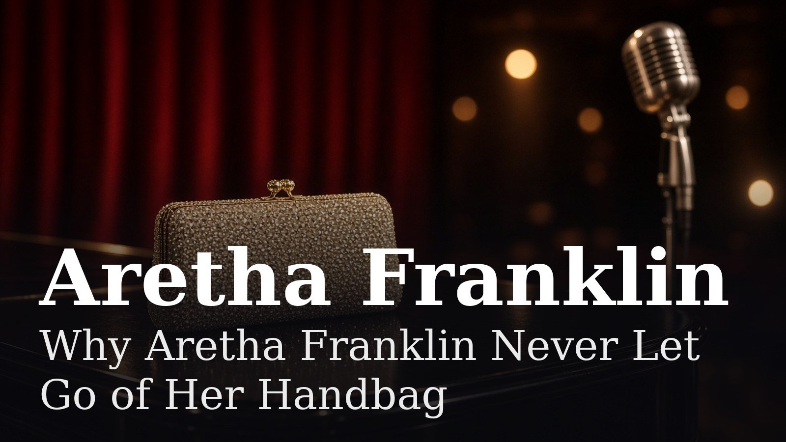 Read more about the article Why Aretha Franklin Never Let Go of Her Handbag