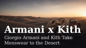 Read more about the article Giorgio Armani and Kith Take Menswear to the Desert