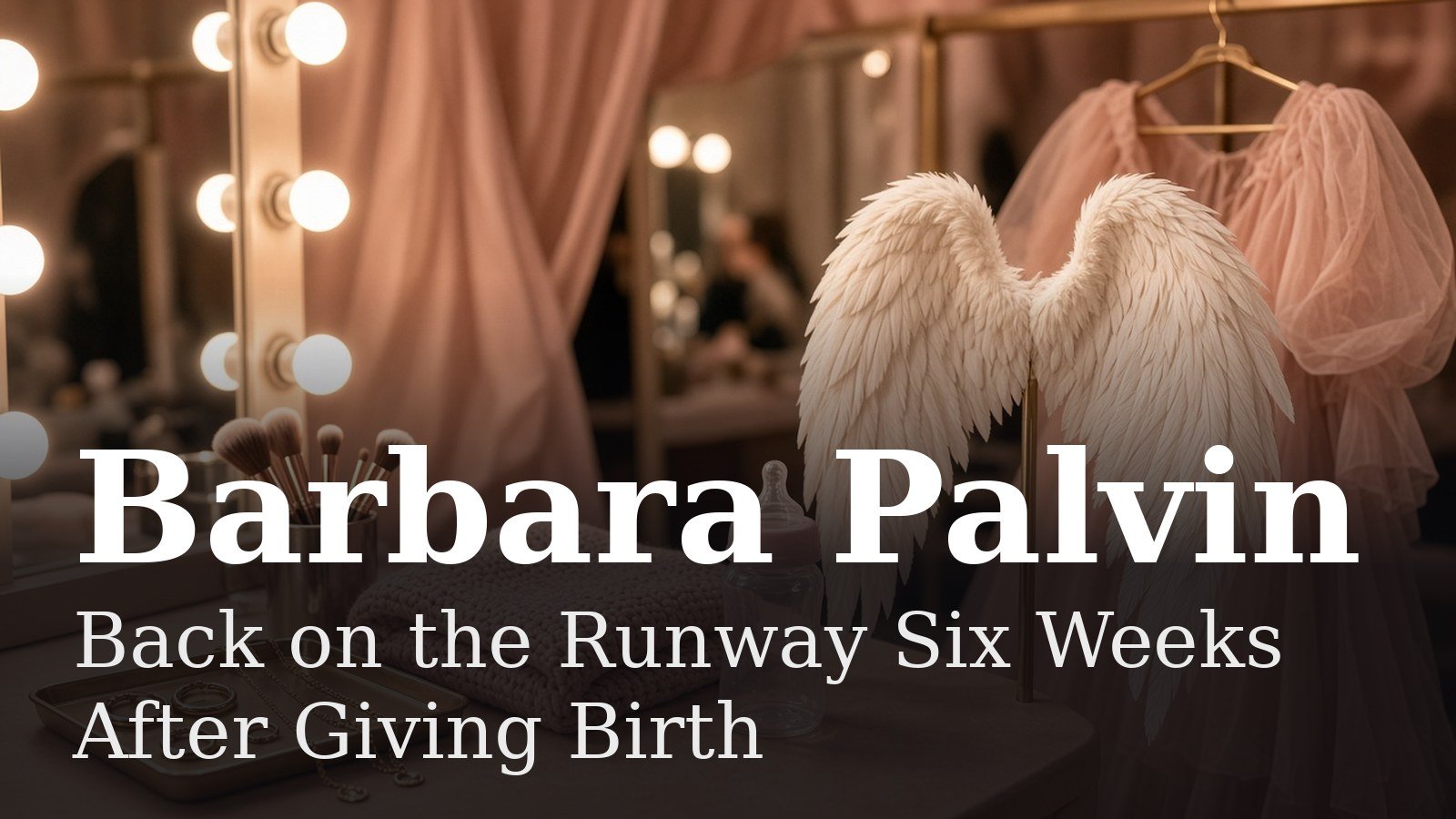Read more about the article Barbara Palvin Returns to the Runway Six Weeks After Giving Birth