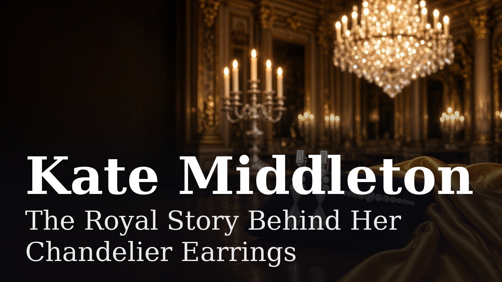 Read more about the article The Royal Story Behind Kate Middleton’s Chandelier Earrings