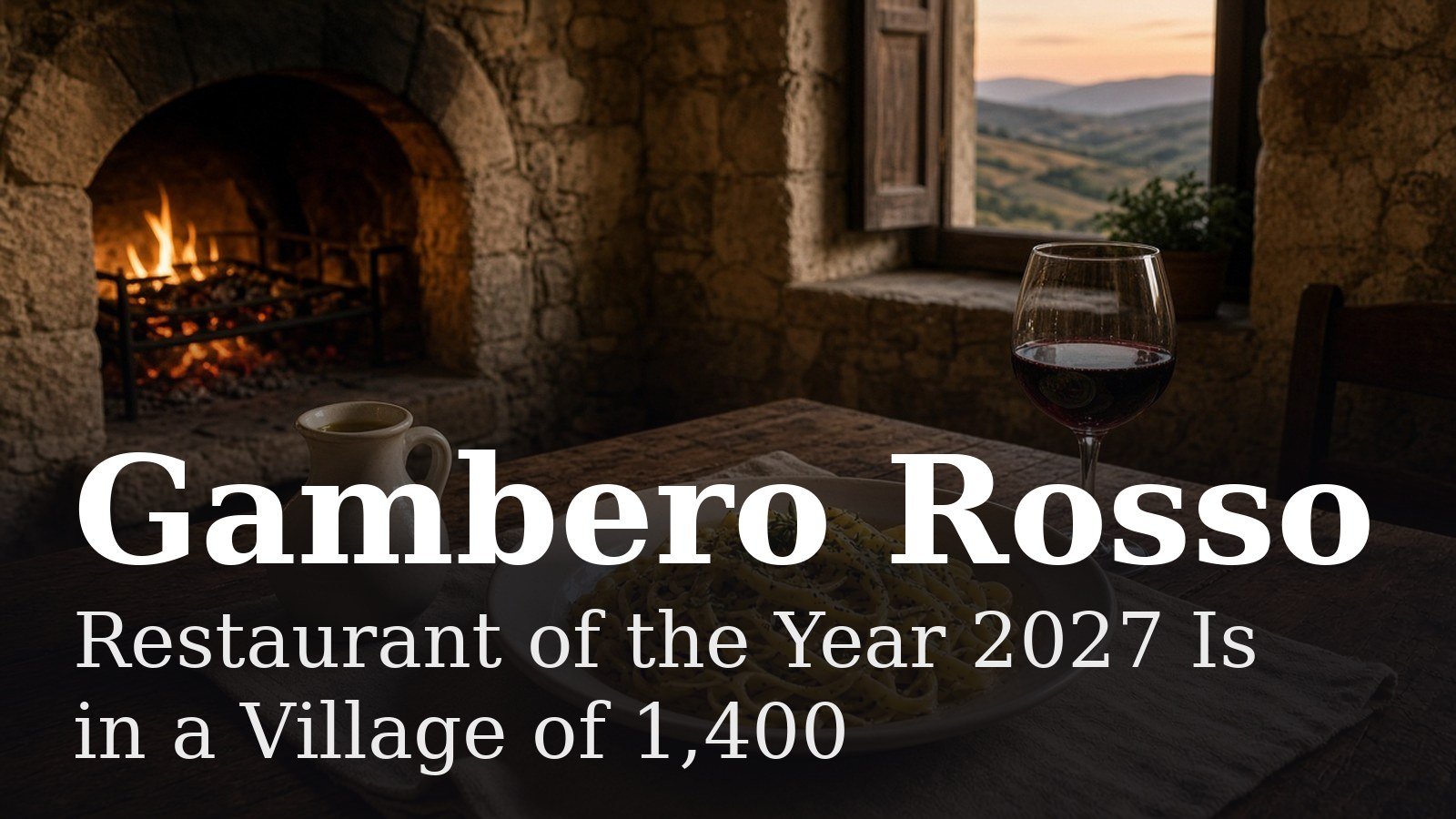 You are currently viewing Gambero Rosso’s Restaurant of the Year Is in a Village of 1,400
