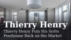 Read more about the article Thierry Henry Puts His SoHo Penthouse Back on the Market