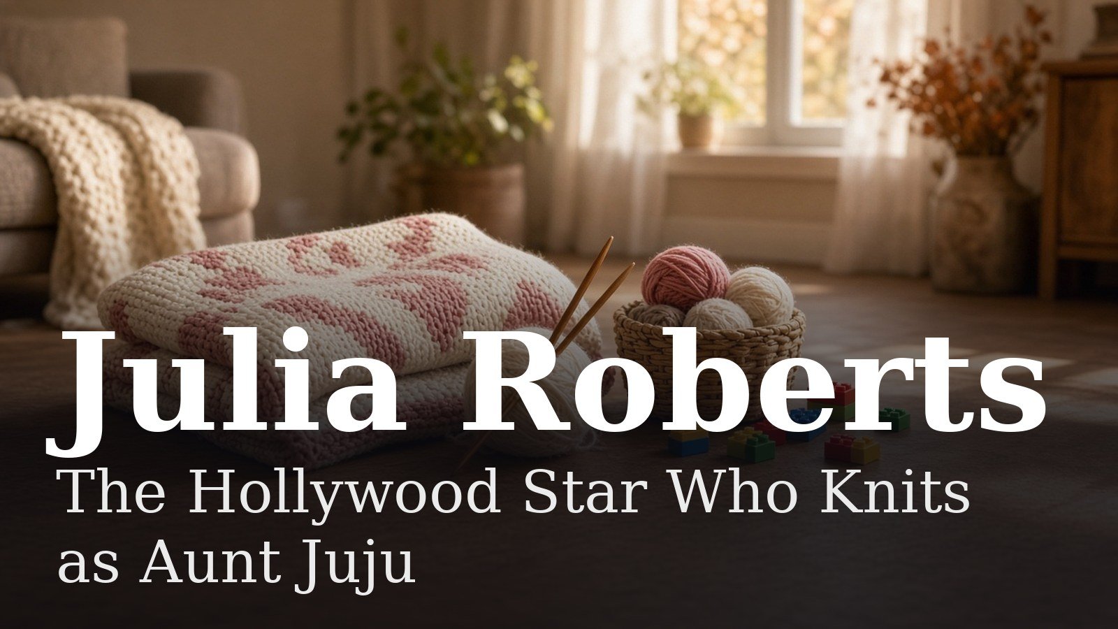 Read more about the article Julia Roberts: The Hollywood Star Who Knits as Aunt Juju