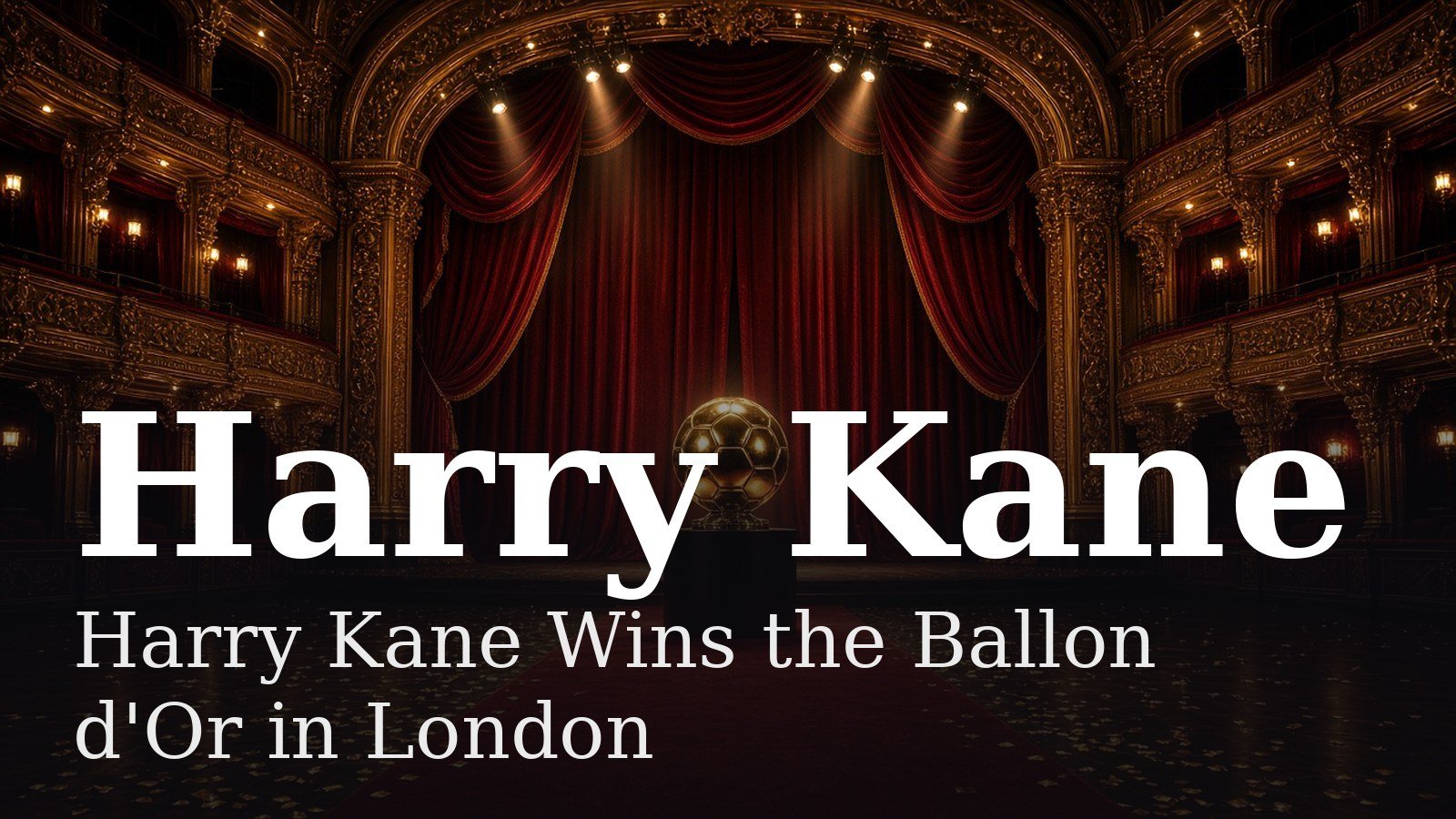 You are currently viewing Harry Kane Wins the Ballon d’Or in London