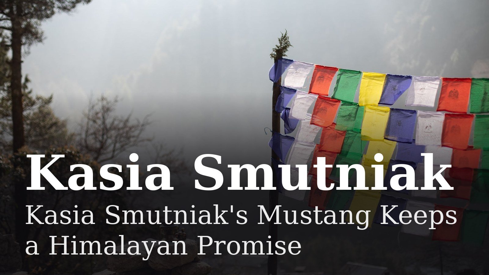 Read more about the article Kasia Smutniak’s Mustang Keeps a Himalayan Promise