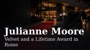 Read more about the article Velvet and a Lifetime Award in Rome