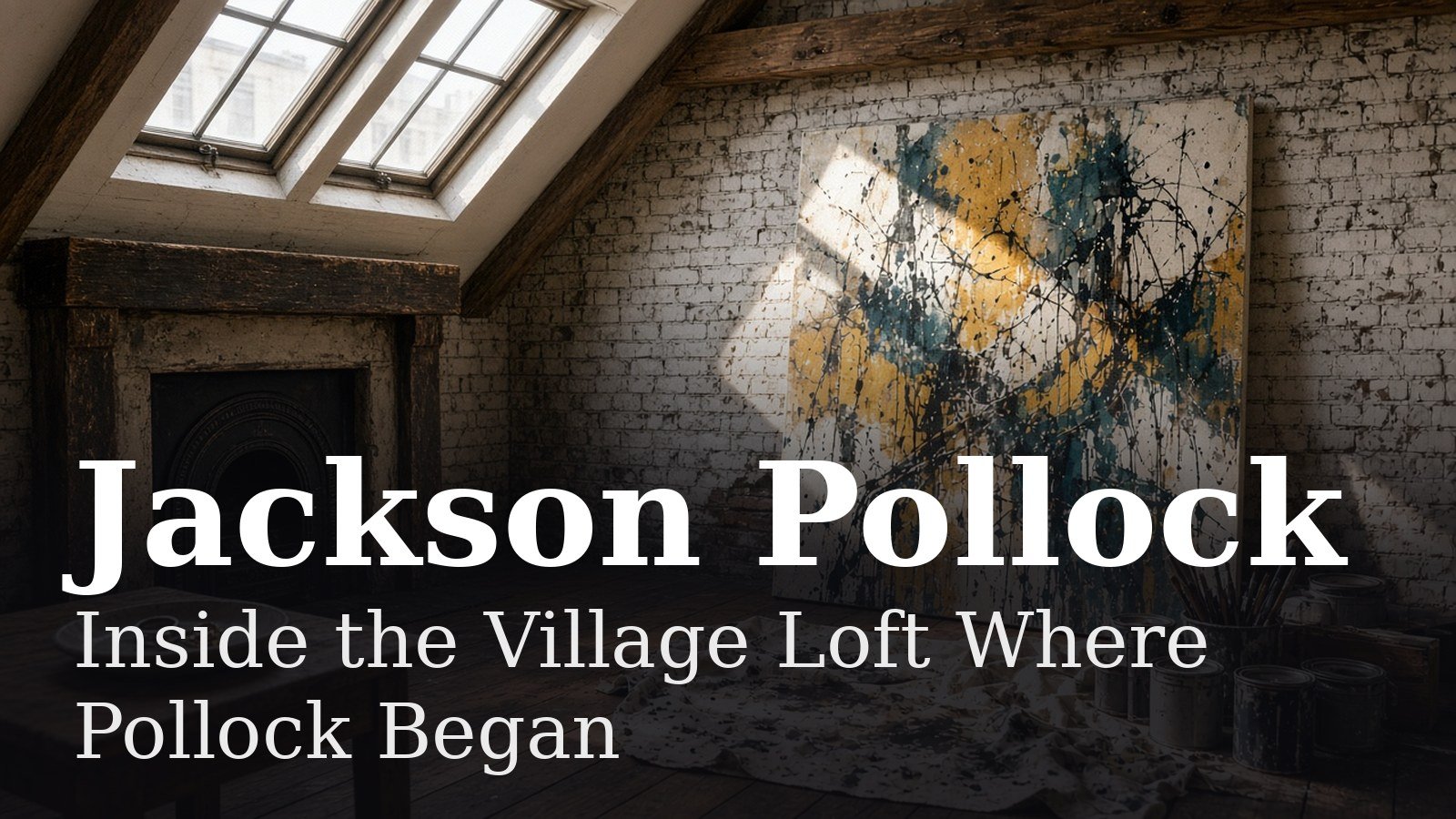 Read more about the article Inside the Village Loft Where Jackson Pollock Began