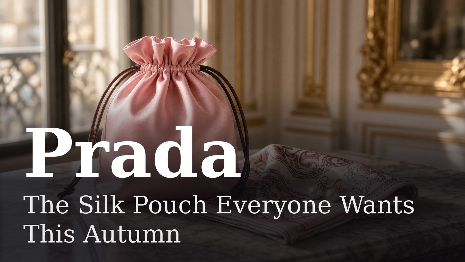 Read more about the article Prada’s Silk Wish Pouch Is the Bag Everyone Wants