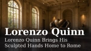 Read more about the article Lorenzo Quinn Brings His Sculpted Hands Home to Rome