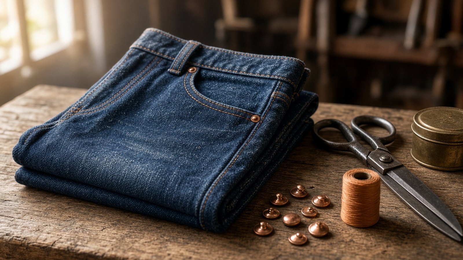 You are currently viewing Copper Rivets and Rebels: A Short History of Blue Jeans