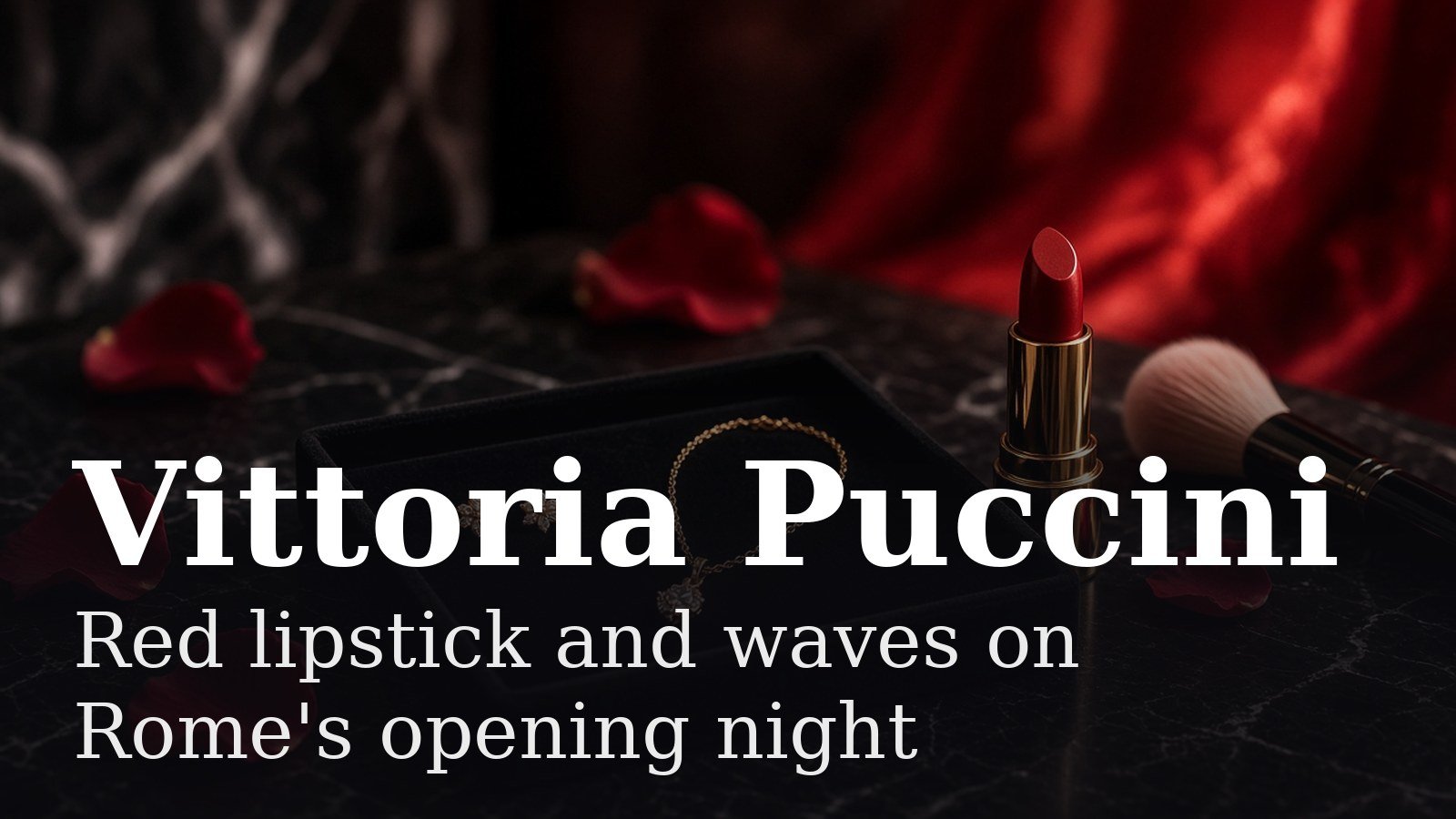 Read more about the article Red Lipstick and Waves: Beauty Notes from Rome’s Opening Night