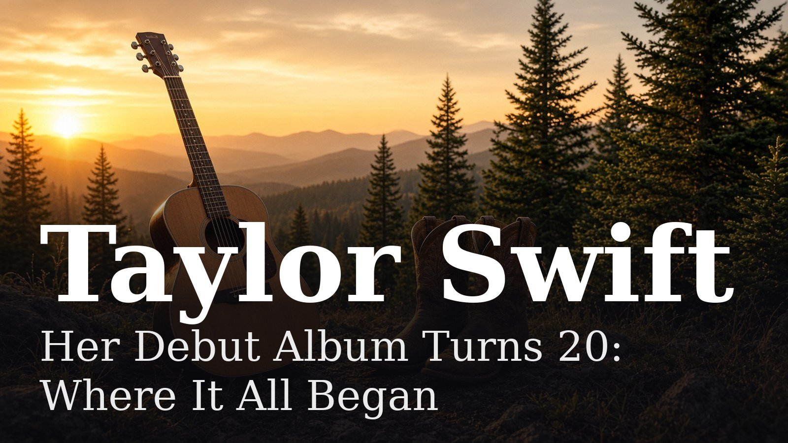 Read more about the article Taylor Swift’s Debut Album Turns 20: Where It All Began